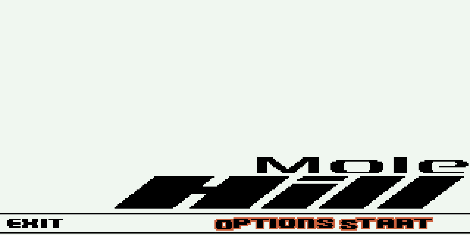 MOLE HILL (GAME PROJECT)